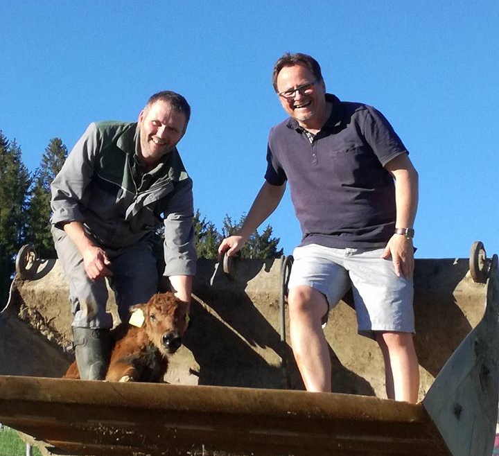 Unsere Kälber Saison 2018 ist im vollen Gange